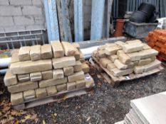 1 and a half pallet of dress building stone