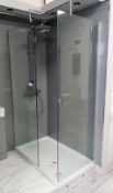 Chrome Clever Thermo Bar Shower Suite.