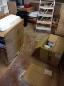 Contents of Assortment of Bathroom Stock to Single Bay of Pallet Racking and Floor Area (except item