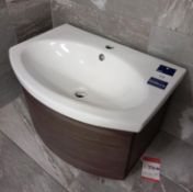 Tavistock Tempo Wall Mounted Sink Basin & Cabinet.