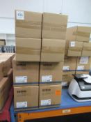 4x Sam45 Gcube Series Receipt Printers, and 4x Boxapos Printer Stands/Table Holders