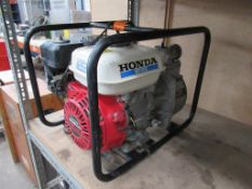 A Honda WP20X Water Pump. (spares or repairs)