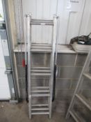 1x Triple Section 15 Rung Ladder, 2x Double Section 16 Rung Ladders (see photos)