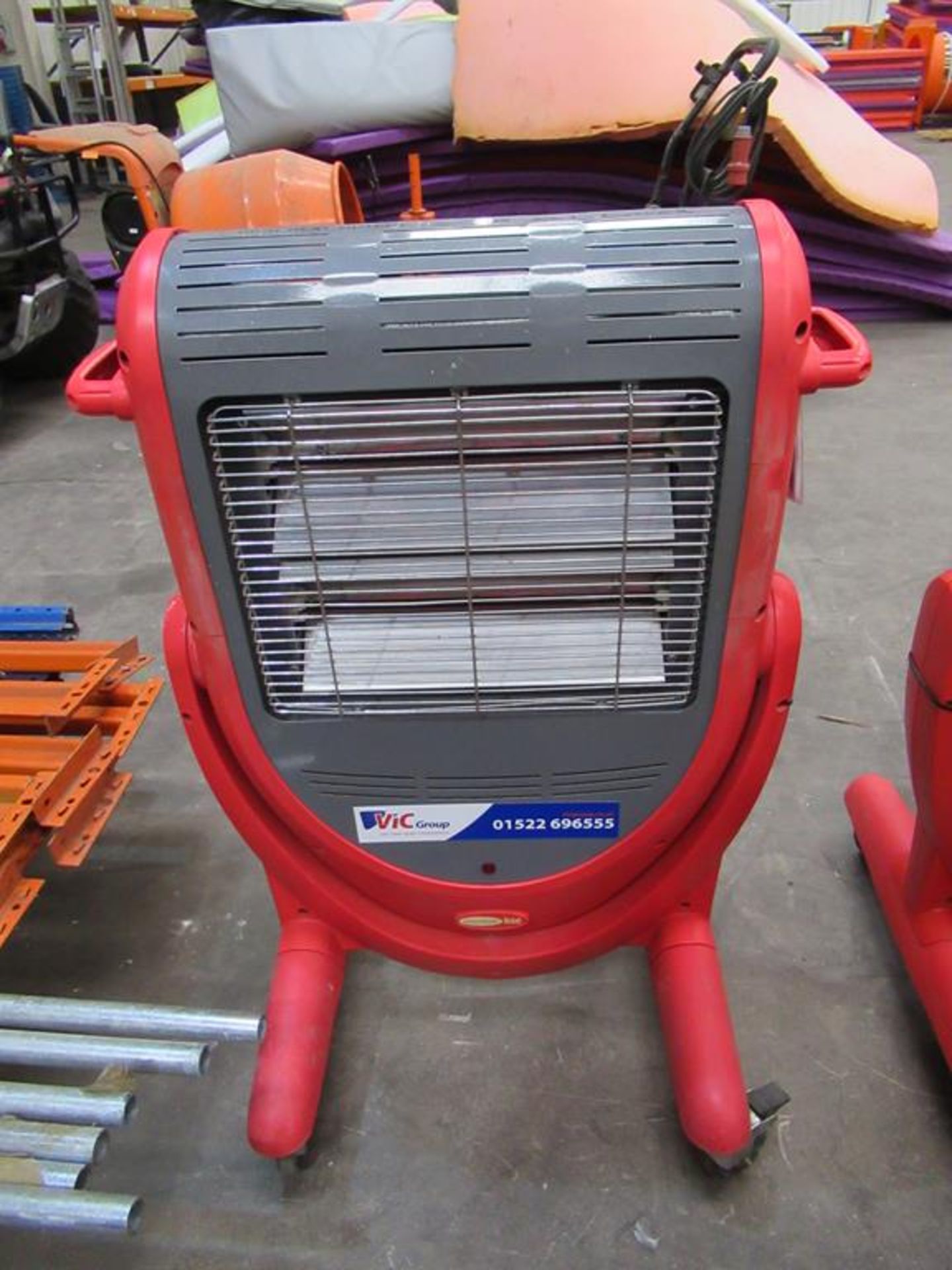 2x Rhino EH230 Elite Heat 240V Heaters - Image 2 of 2