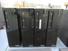 4x Lenovo Think Centre's; 3x i3, 1x unknown (no hard drives)