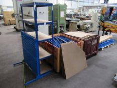 A Large Qty of Light Weight Racking and A Part Bin Rack