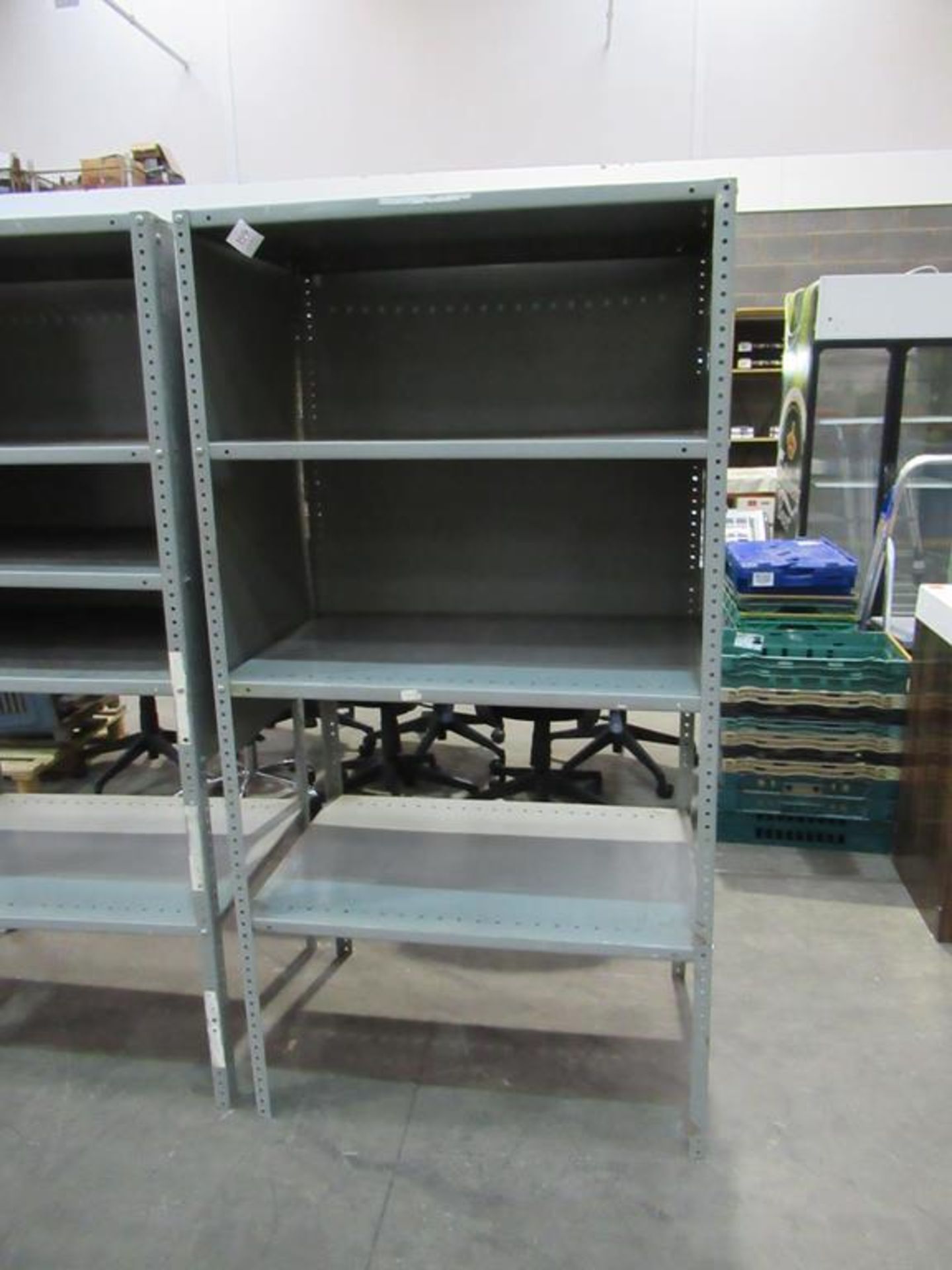 A Set of 3x Light Weight Garage Shelfing Units. - Image 2 of 6