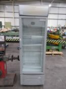 A Sterling Pro, Tall Glass Fronted Display Fridge, 240V