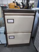 a 2-Drawer Metal Filing Cabinet
