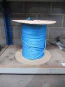 A Part Reel of Blue Rope
