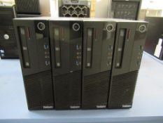 4x Lenovo Think Centre's; all i3 (no hard drives)