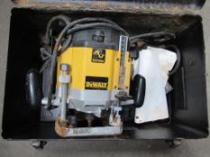 A DeWalt 240V Hand Router