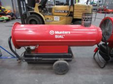 A Munters Mirss Direct Oil Fired Space Heater