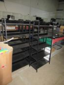 5 x Black 5 Tier Display Units