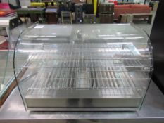 A S/Steel Buffalo CK916 Counter Top Heated Food Display