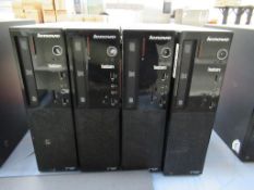 4x Lenovo Think Centre's; all i3 (no hard drives)