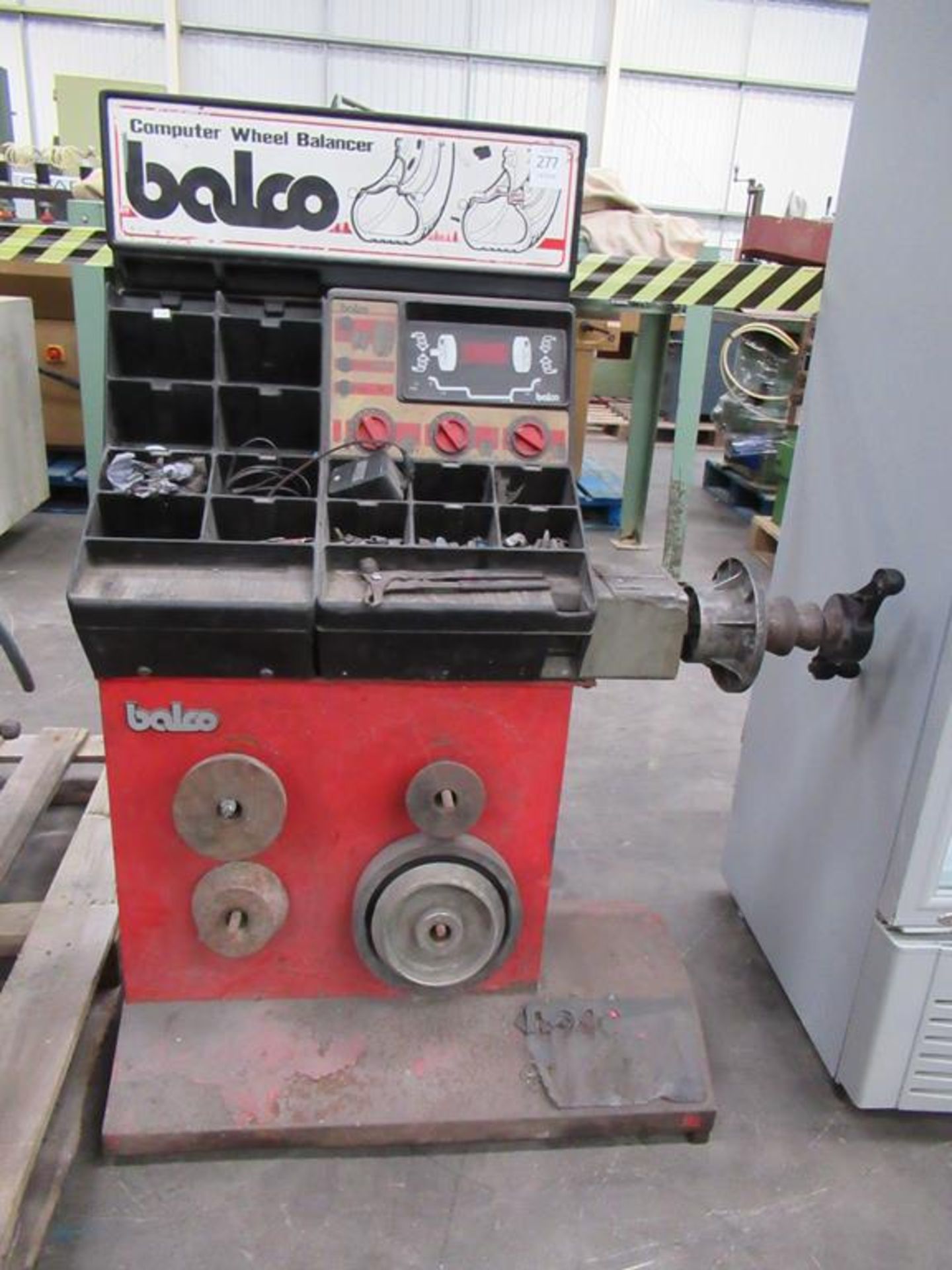 A Balco Computer Wheel Balancer