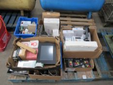 A Pallet of Various Electrical Items