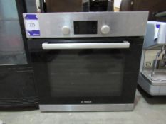 A Bosch HBA13B105B Intregrated Oven