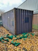 LOT WITHDRAWN - 20ft Shipping / storage container, TCLU6774189 (co