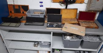 Micrometers/Gauge Blocks etc. to Shelf