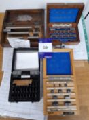 4 x Micrometer Check Sets & Gauge Block Sets