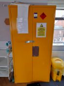 Double door hazardous substances cupboard (Located on second floor, access via stairs only)