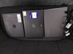 1 x Lenovo laptop & 1 x Hp Laptop (Fujitsu laptop in photo is excluded) (Located on ground floor)