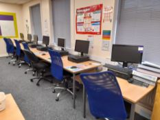 11 x HP Compaq Personal Computer’s, each with monitor (Located on ground floor)