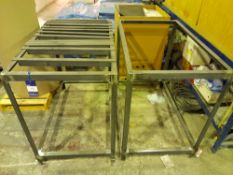 2 x Steel fabricated frames