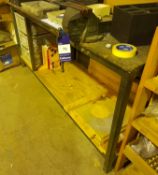 Workbench with Paramo vice (Approx. 1800 x 550)