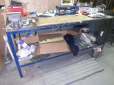 Workbench with Record 3S 6tonne vice (Approx. 2050 x 800)