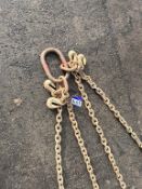 6 meter, 4 Leg Container Lifting Chain (6.7 tonne) each lot