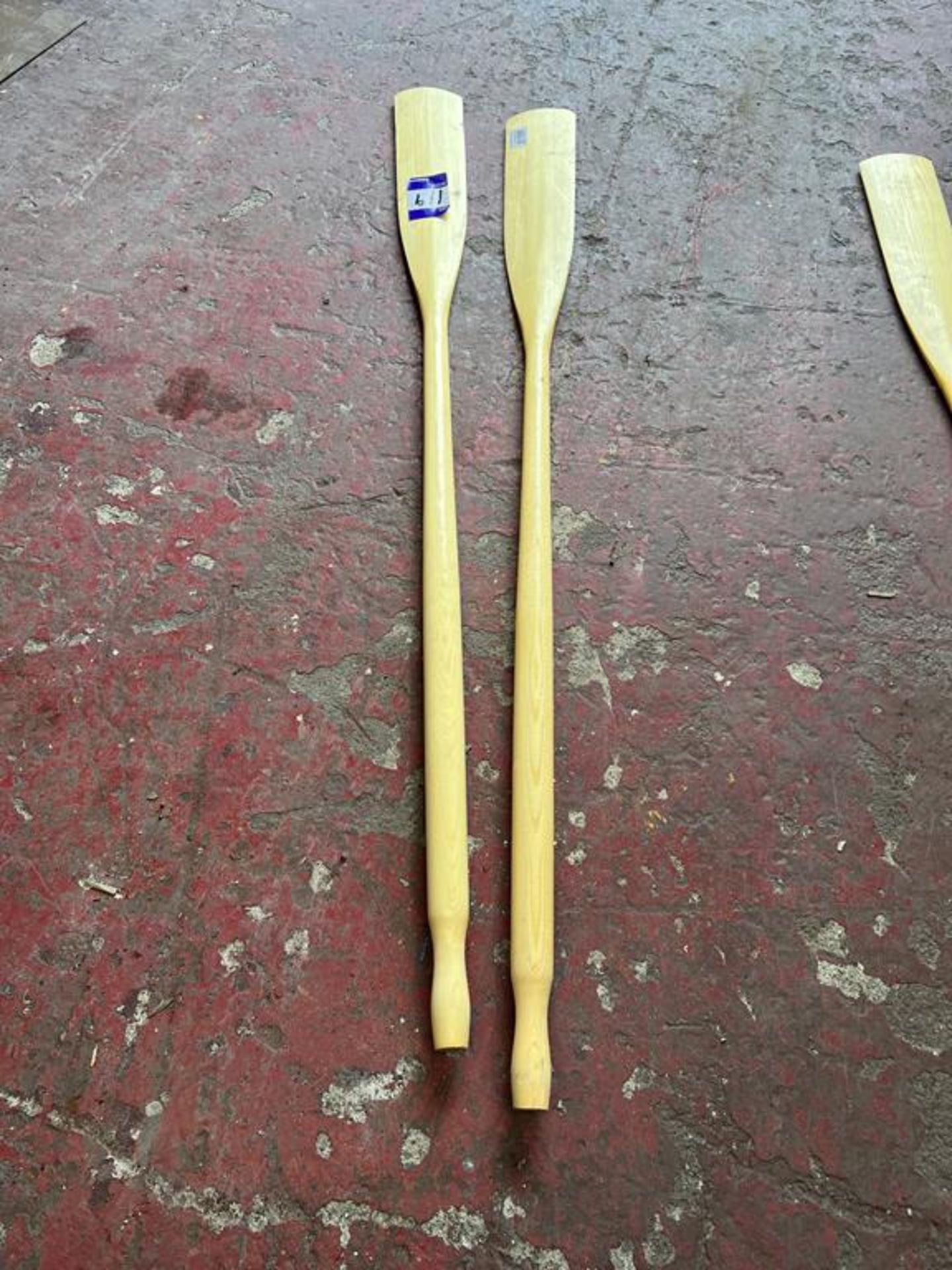 Rowing Boat Oars. Aquamarine. - Image 3 of 3