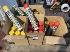 5x Boxes of Powerline Spray Paint