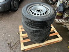 5x VW Wheels and Tyres