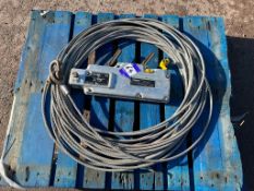 1600Lg Tractel Tirfor Winch (with 30 metres of cable)