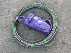 1500Kg Tirfor Winch (with 50 metres of cable)