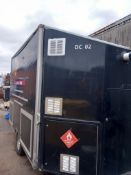 Stripped DCU trailer for refit (The items in this lot have been utilised in Asbestos removal and