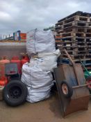 Qty of 1 tonne bags (The items in this lot have been utilised in Asbestos removal and therefore