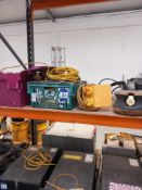 Qty of 110V cable & splitters