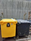 5 wheelie bins and contents of 1 tonne bags (The items in this lot have been utilised in Asbestos