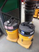 2x dry industrial vacuum cleaners (The items in this lot have been utilised in Asbestos removal
