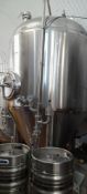 Kunbo 2500Ltr Stainless Steel Fermentation Tank, serial number KB-2016 1208001-1 (2017) (Imported by