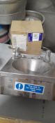 Stainless Steel Hand Wash Sink & Towel Dispenser