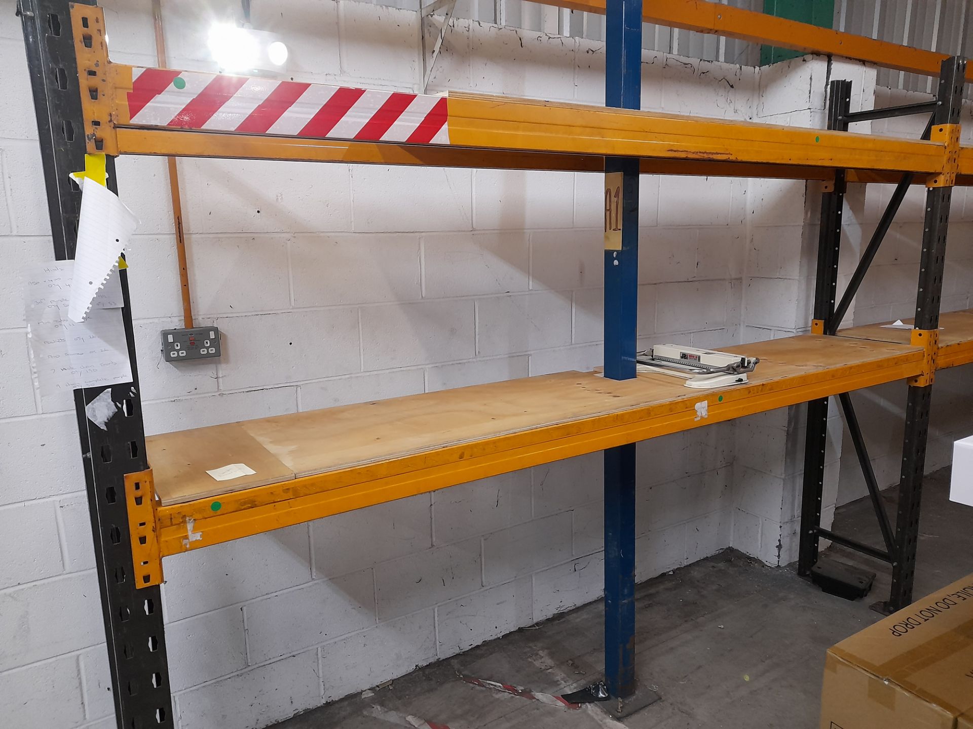 4 x Assorted bays of pallet racking to under mezza - Image 4 of 5