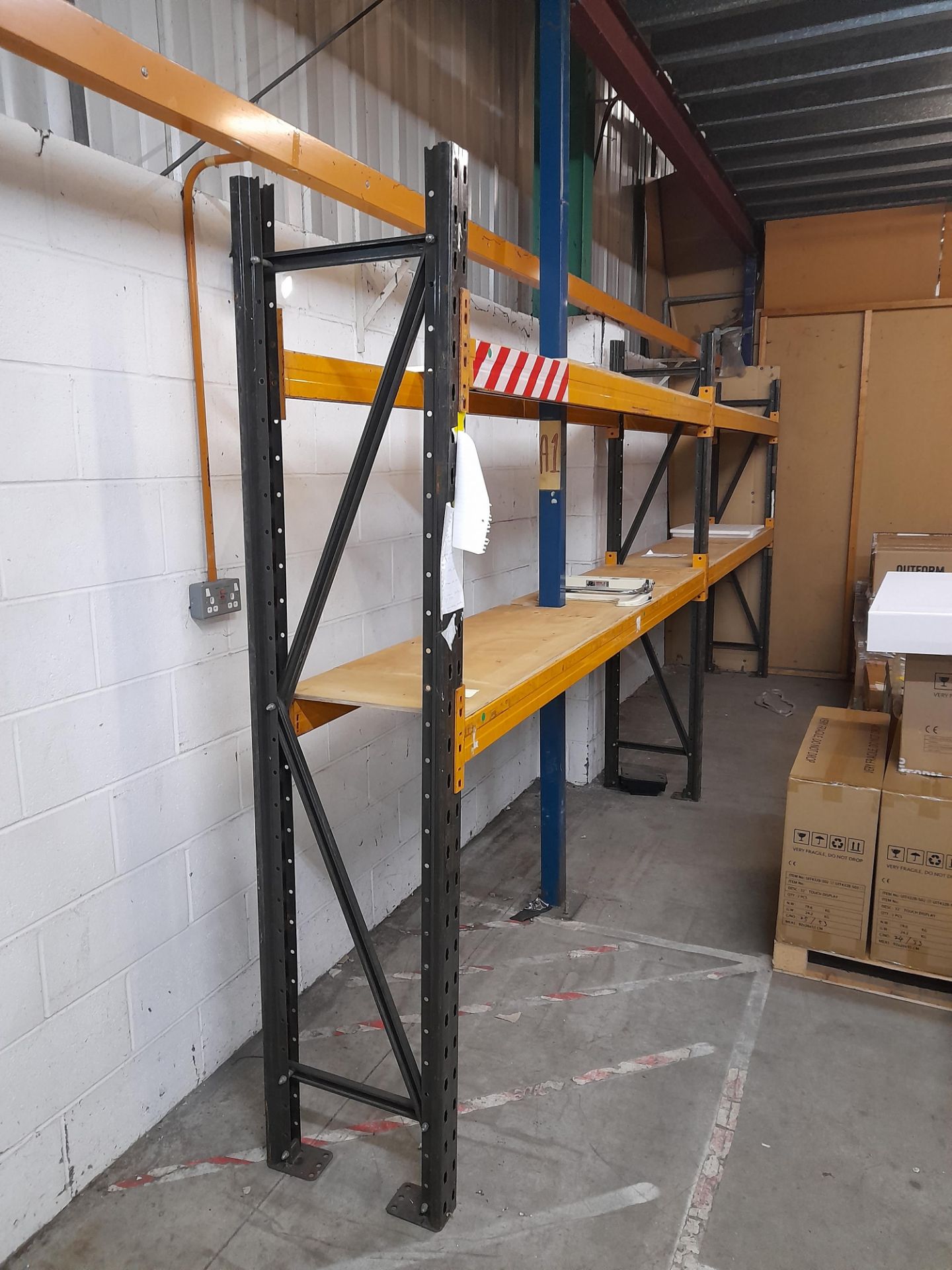 4 x Assorted bays of pallet racking to under mezza - Image 5 of 5