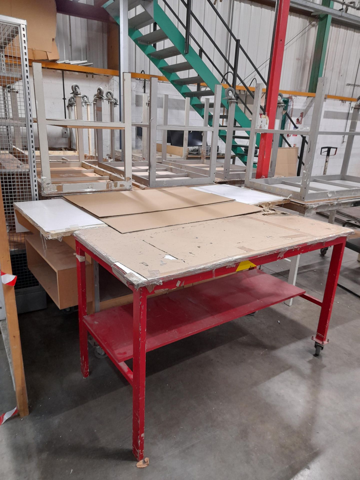 5 x Various Assembly Tables, example size circa. 1 - Image 6 of 8