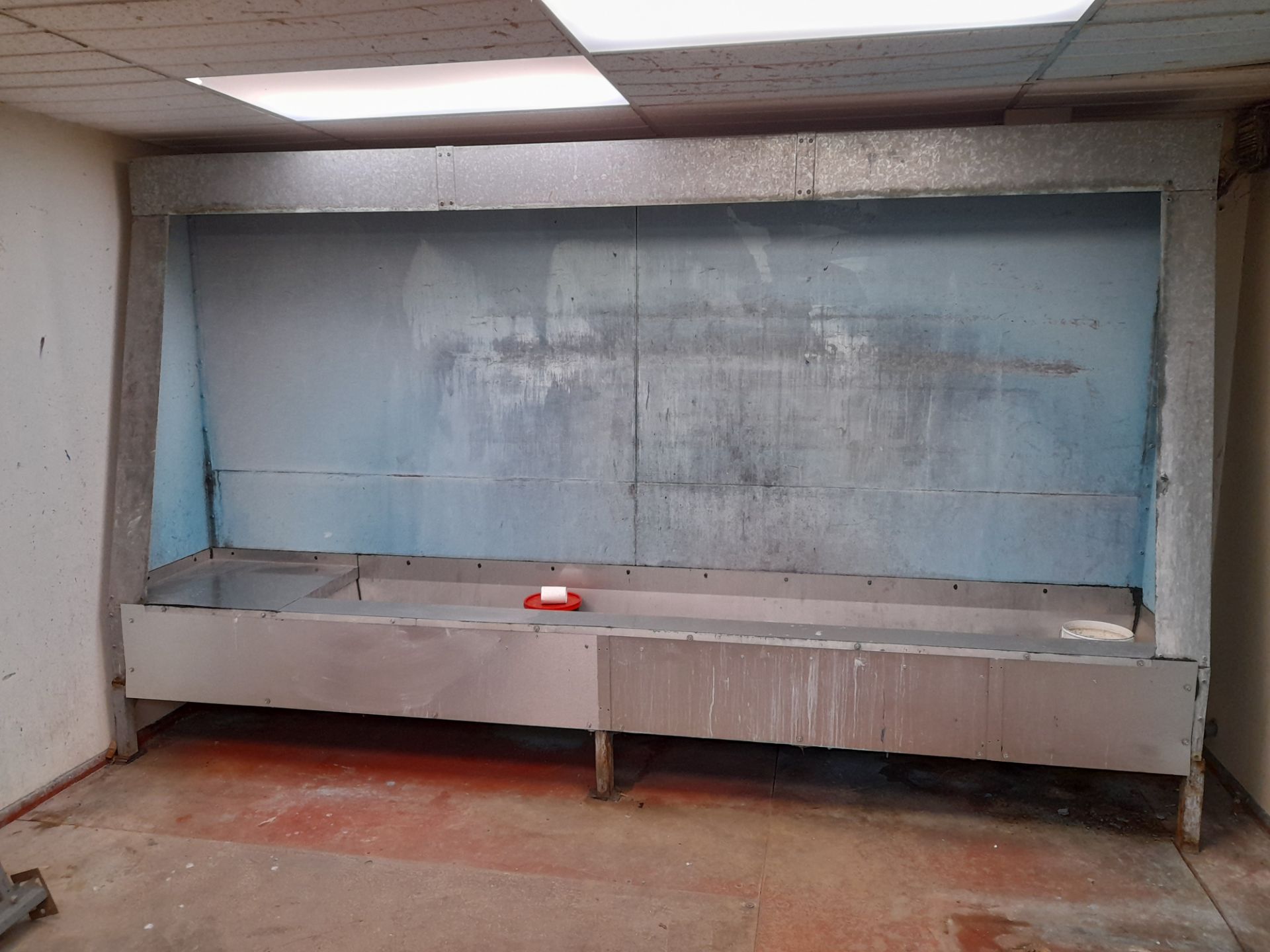 Stainless steel Screen Print Washout Booth , to mezzanine, approx. - Image 2 of 2