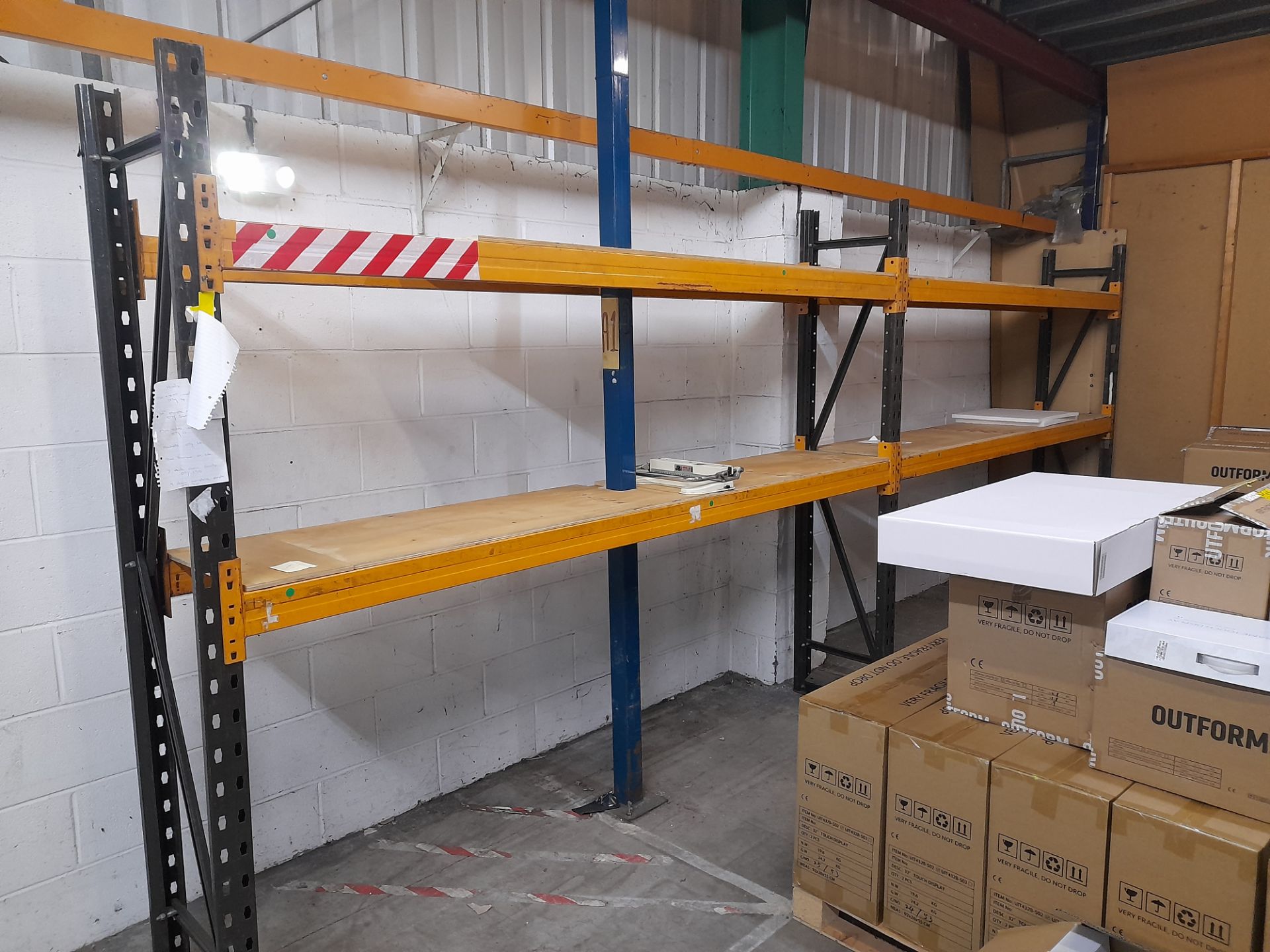 4 x Assorted bays of pallet racking to under mezza - Image 3 of 5